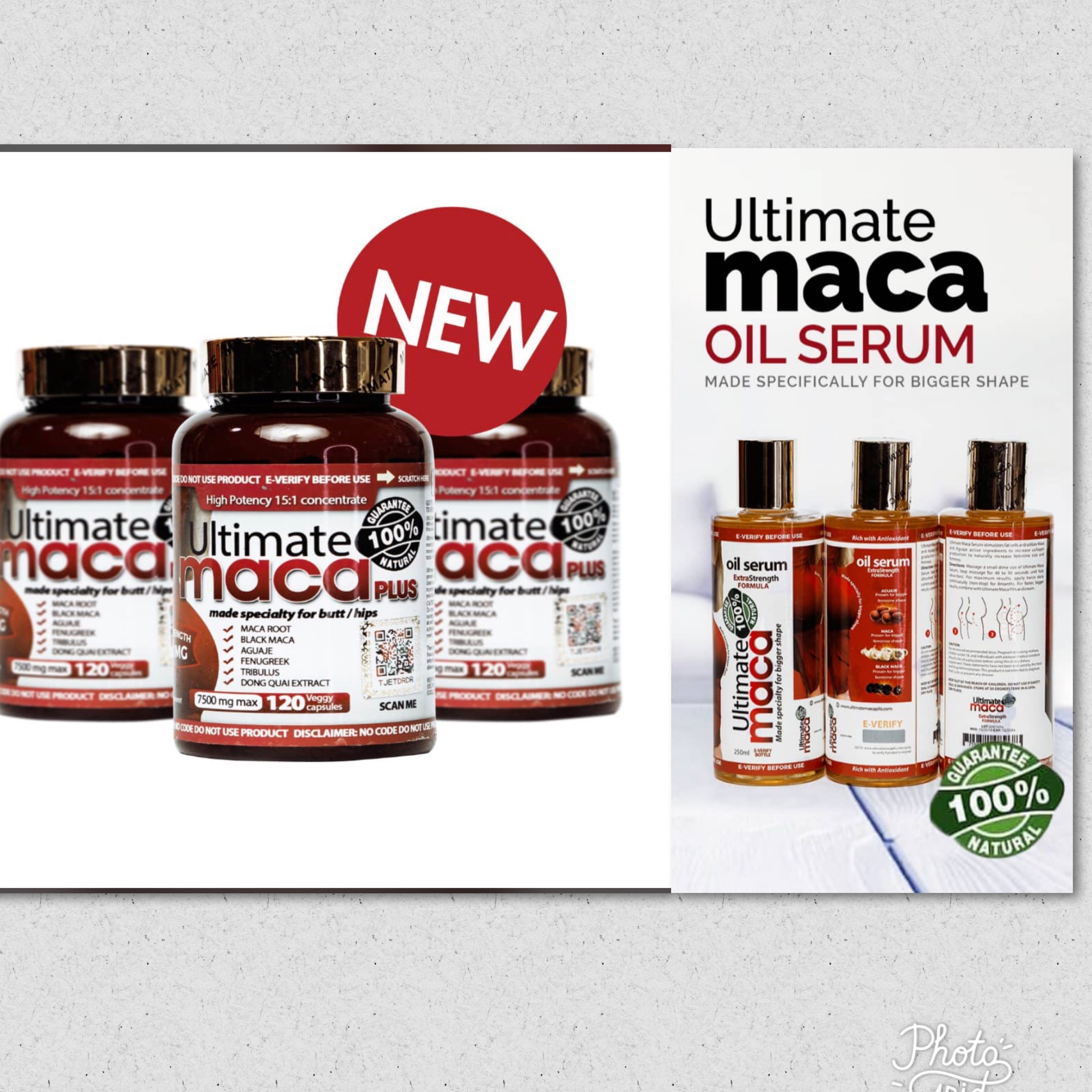 Ultimate Maca Pills and Oils Wholesale
